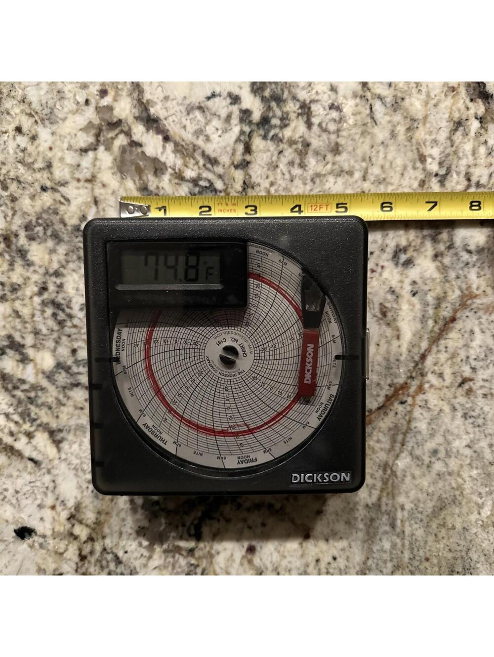 Dickson SL4100 4 In Diameter Circular Chart Recorder FAST SHIPPING